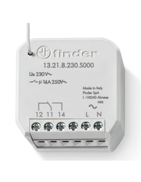Funkfernantrieb für Bliss2 Thermostat - Finder 13.21.8.230.S000