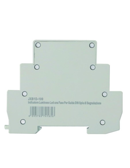 Indicatore luminoso led, rosso, 1 modulo, 220Vac, 1 fase - Ettroit JXB1D-100