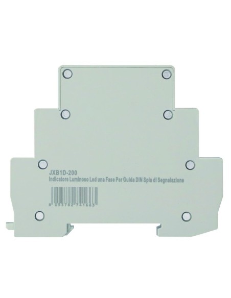 Led indicator light, red, 1 module, 220Vac, 2 phases - Ettroit JXB1D-200
