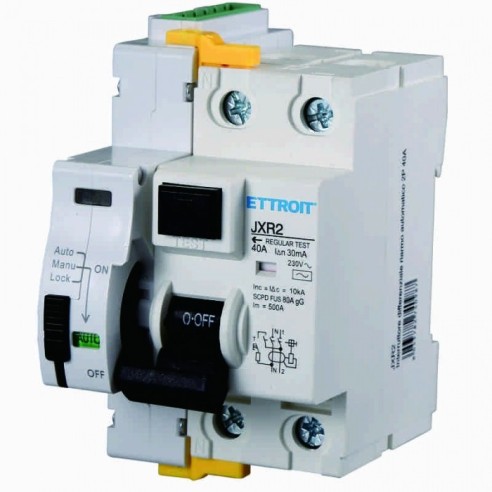 Disyuntor diferencial Stop&go con...