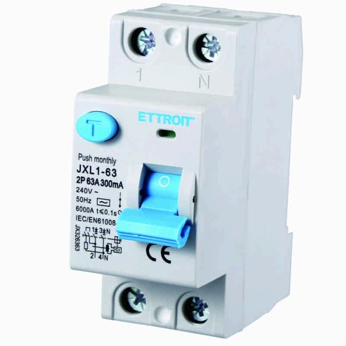 Interruptor diferencial residual puro...