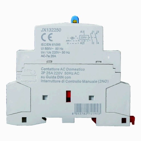 Contactor 230Vac, 2P, 25A, 1 module,...