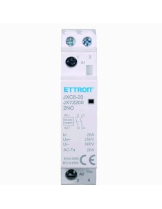 Contattore 230Vac, 2P, 20A,...