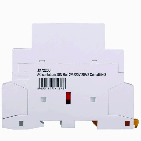 Schakelaar 230Vac, 2P, 20A, 1 module,...
