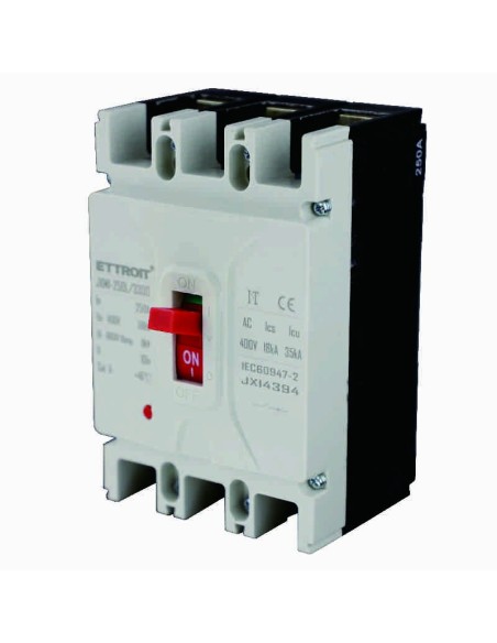 Miniatur-Leistungsschalter, 3P, 380Vac, 250A, 35KA - Ettroit JX14394
