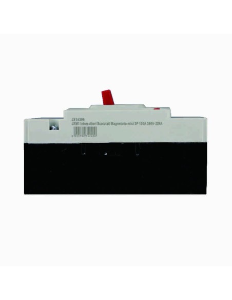 Interruttore magnetotermico inscatolato, 3P, 380Vac, 100A, 25KA - Ettroit JX14399