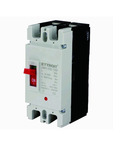 Miniatuurschakelaar, 2P, 500Vac, 160A, 10KA - Ettroit JX15296