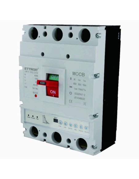 Disjoncteur industriel, réglable 250 ~ 630A, 3P, 50KA - Ettroit JX14340630