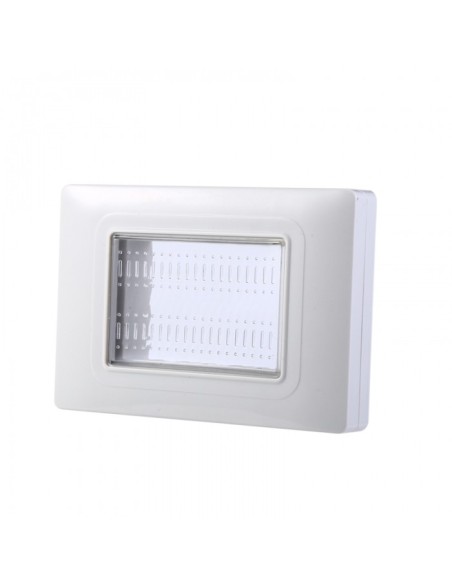 Abdeckung der Starlight-Serie, 3 Module, grau, IP55 - Ettroit EV2703