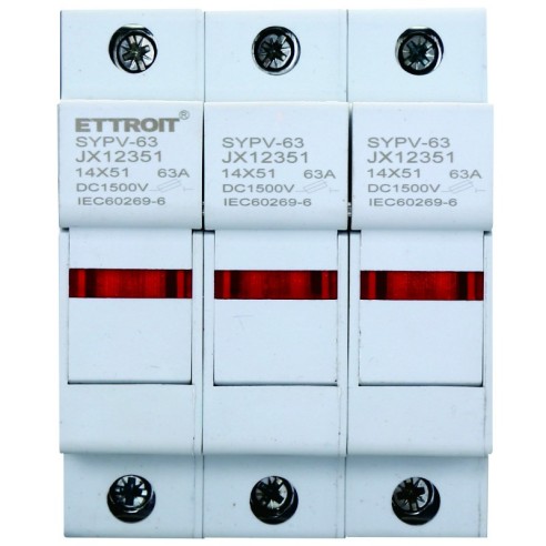 Porte-fusible RT18-63, pour fusibles...