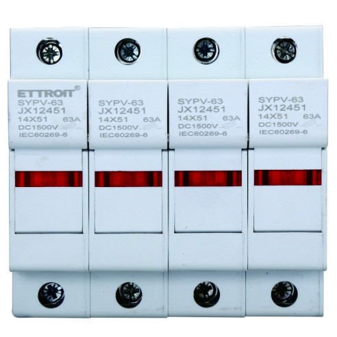 Fuse holder RT18-63, for fuses...
