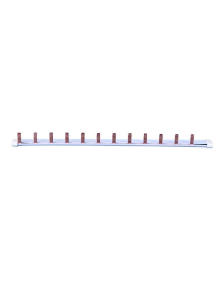 Peigne de connexion d'appareillage, 12 modules, 1P, 63A, 22.5cm - Ettroit JXBS1