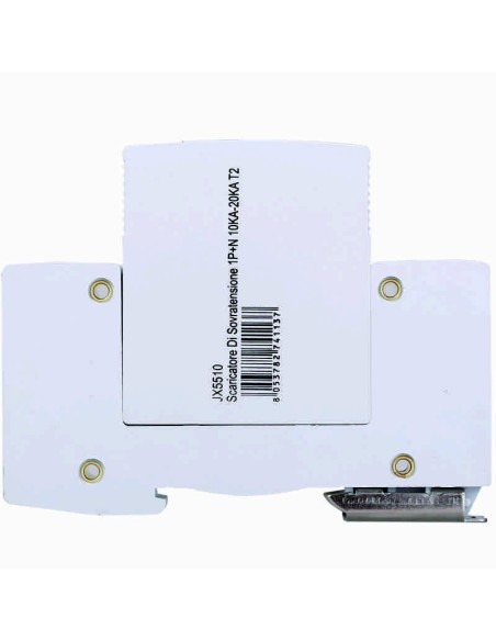 Overspanningsbeveiliging 1P+N, SPD begrenzend, 1 module, 275Vac, Type T2, 10KA, 20KA - Ettroit JX5510