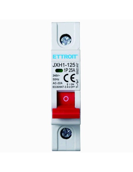 Sectionneur, 1P, 230Vac, 25A - Ettroit JX412500