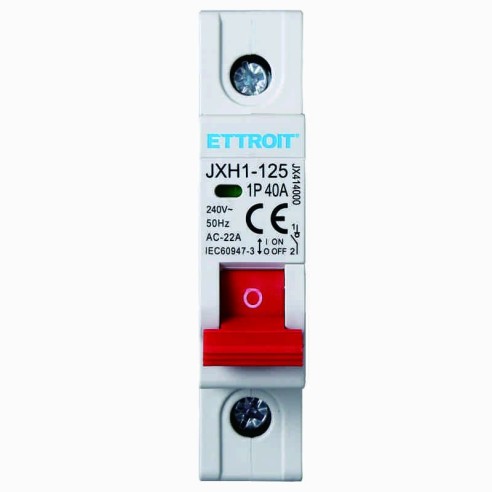 Sectionneur, 1P, 230Vac, 40A -...