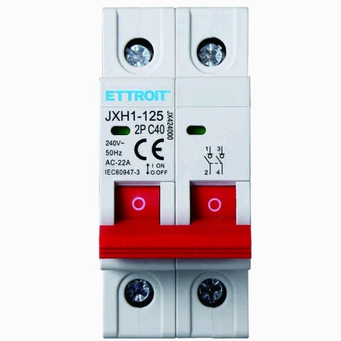 Sectionneur, 2P, 230Vac, 40A -...