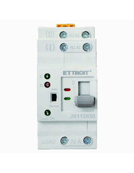 ATS automatic transfer switch, 2P, 230Vac, 63A - Ettroit JX112630