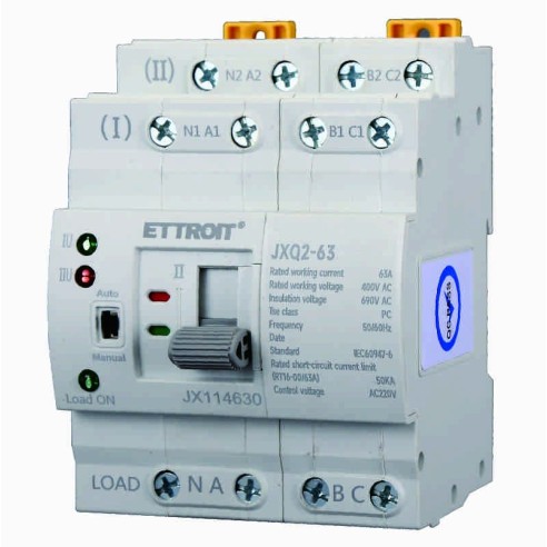 ATS automatic transfer switch, 4P,...