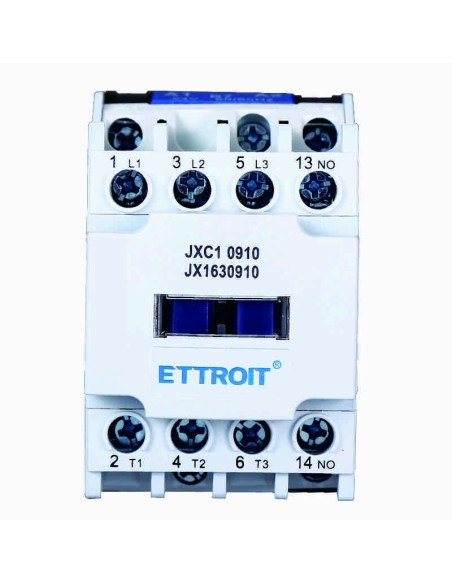 Contattore 24Vac, 3P, 9A, 3 contatti NO, 380Vac - Ettroit JX1630910