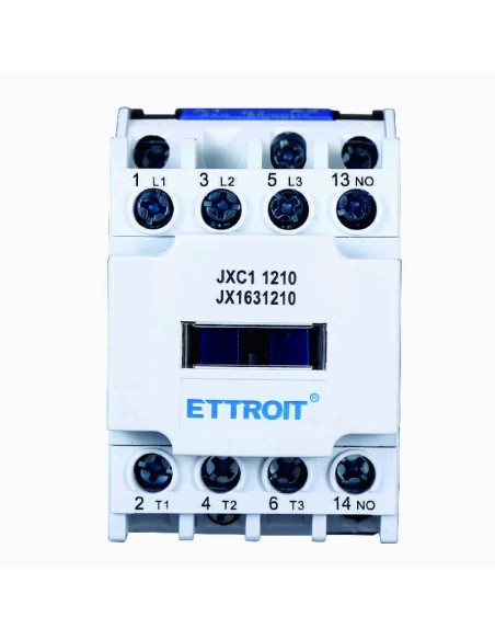 Contattore 24Vac, 3P, 12A, 3 contatti NO, 380Vac - Ettroit JX1631210