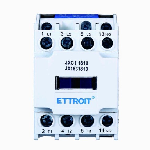 Contactor 24Vac, 3P, 18A, 3 contactos...