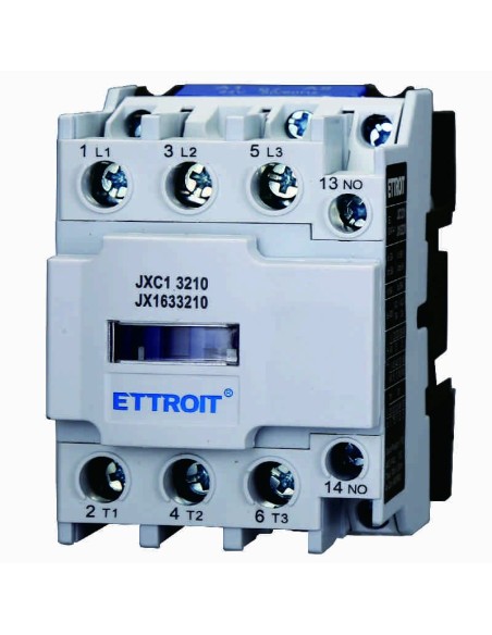 Contacteur 24Vac, 3P, 32A, 3 contacts NO, 380Vac - Ettroit JX1633210