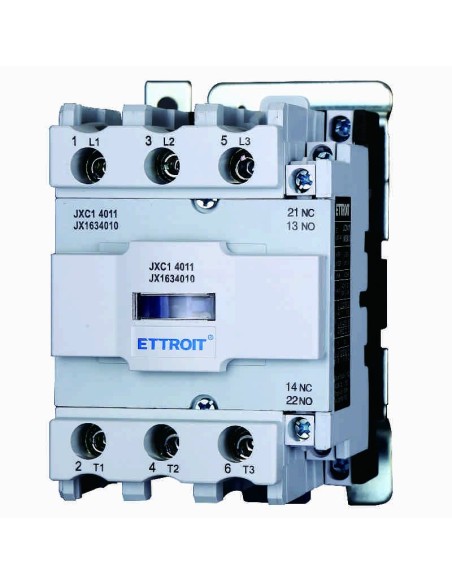 Contacteur 24Vac, 3P, 40A, 3 contacts NO, 380Vac - Ettroit JX1634010