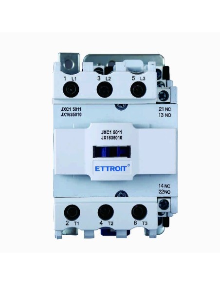 Contactor 24Vac, 3P, 50A, 3 contactos NA, 380Vac - Ettroit JX1635010