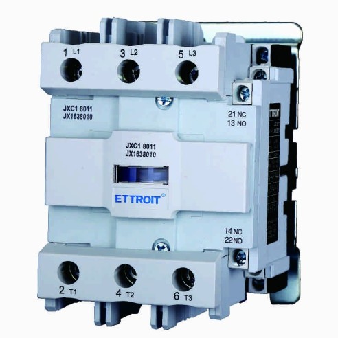 Contattore 24Vac, 3P, 80A, 3 contatti...