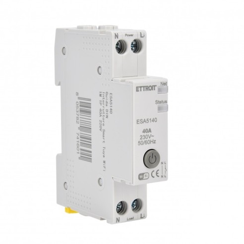 Tuya WiFi Smart Switch, 230Vac, 40A,...