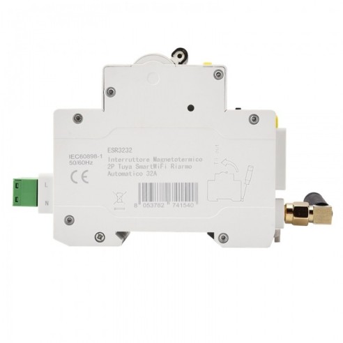 Tuya Smart WiFi Circuit Breaker, 2P,...