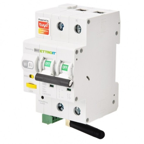 Interruptor diferencial Tuya RCBO...