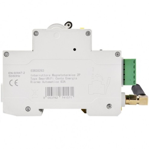 Interruptor diferencial Tuya RCBO...