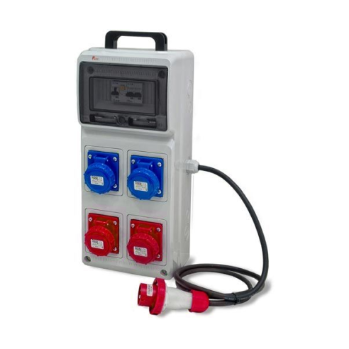 Cuadro ASC portátil, 3KW/9KW, 2 tomas...