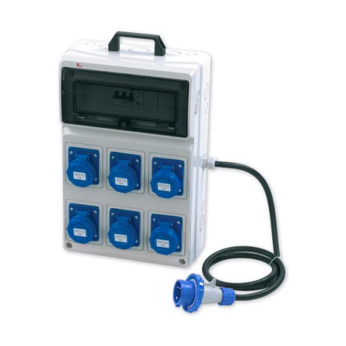 Portable ASC switchboard, 3KW 230V, 6...