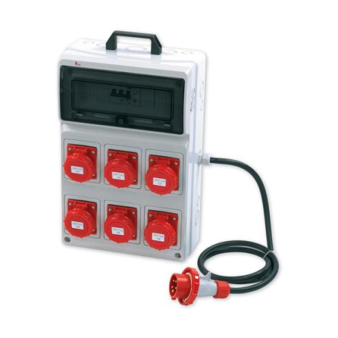 Tableau ASC portable, 9KW 400V, IP65,...