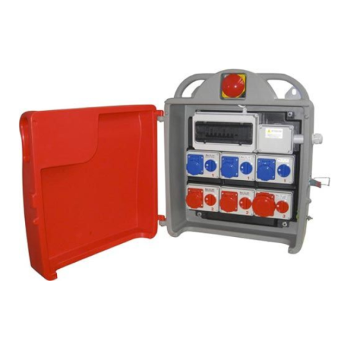 Tableau de chantier ASC, 35KW, 3 16A...