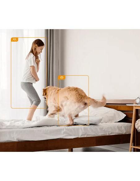 REX 3D 2K IP WiFi PTZ-camera, binnen, 3 MP, mens- en dierherkenning, sirene, tweewegaudio - IMOU IPC-GS2DP-3K0W