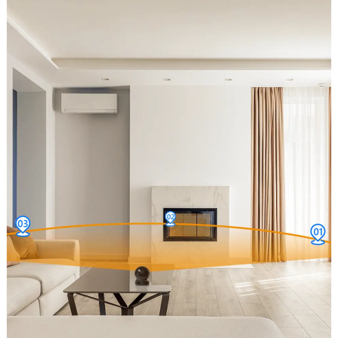 REX 3D 2K IP WiFi PTZ-camera, binnen,...