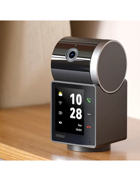 REX VT PRO WiFi PTZ-Kamera mit Display, 5MP, Menschen- und Tiererkennung, Sirene, Videoanruf-Funktion - IMOU IPC-S2VBP-5M0WR