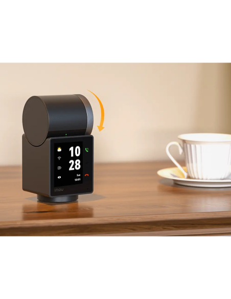 REX VT PRO WiFi PTZ-Kamera mit Display, 5MP, Menschen- und Tiererkennung, Sirene, Videoanruf-Funktion - IMOU IPC-S2VBP-5M0WR