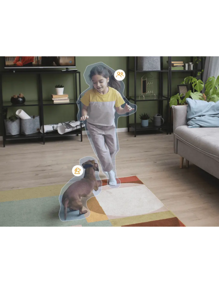 RANGER DUAL IP WiFi PTZ camera, intérieur, 5+5 MP, vision nocturne couleur, audio bidirectionnel - IMOU IPC-S2XP-10M0WED