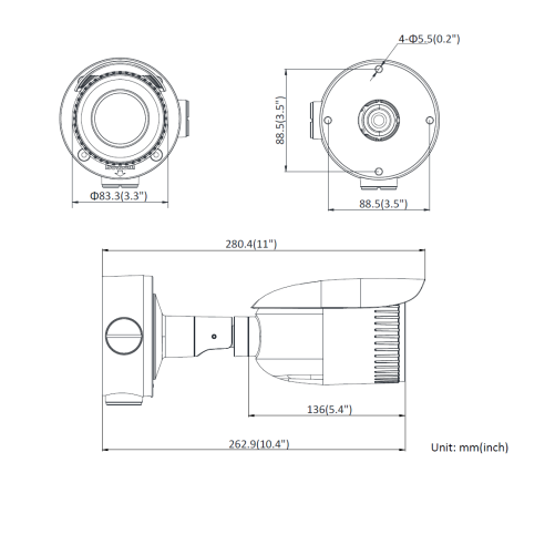 Hikvision HWI-B621H-Z Cámara IP...