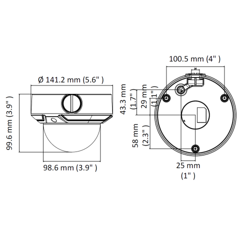 Hikvision HWI-D640H-Z IP 4.0 Mpx...