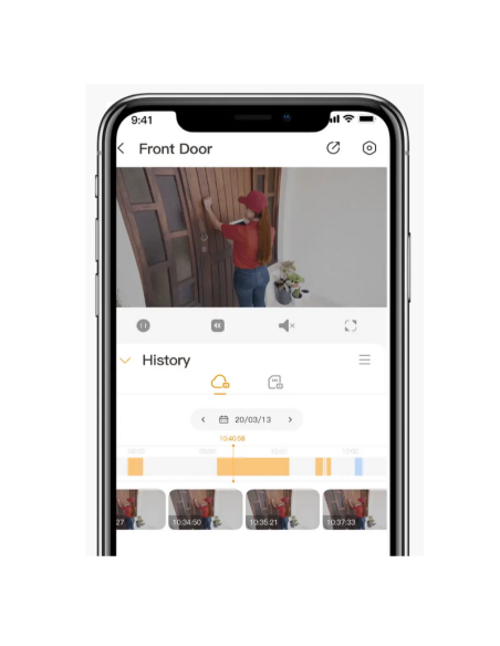 Versa IP WiFi-camera, 2 megapixel, geïntegreerd microSD-slot, nachtzicht in kleur, tweewegaudio - IMOU IPC-C22FP