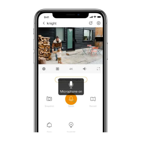 KNIGHT 4K IP WiFi camera, 8...