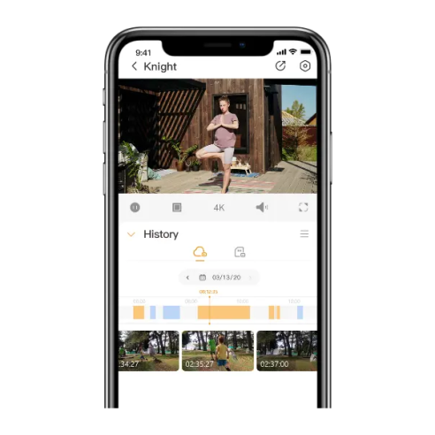 KNIGHT 4K IP WiFi-Kamera, 8...