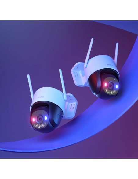 CRUISER SC PTZ IP WiFi 5 MP, people and motion recognition, blue and red warning light, colour night vision - IMOU IM-CRUSC3K