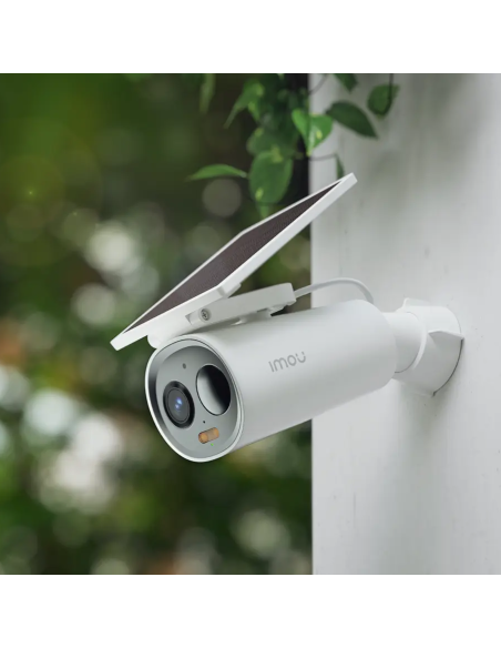 CELL 3C All In One WiFi camera with solar panel, 3 megapixels, colour night vision, two-way audio - IMOU K9DCP-3T0WE-V2