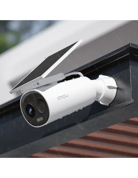 CELL 3C All In One WiFi Kamera mit Solarpanel, 3 Megapixel, Farb-Nachtsicht, Zwei-Wege-Audio - IMOU K9DCP-3T0WE-V2